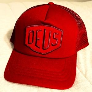 Deus Ex Machina Red Snap Back
